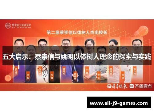 五大启示：蔡崇信与姚明以体树人理念的探索与实践